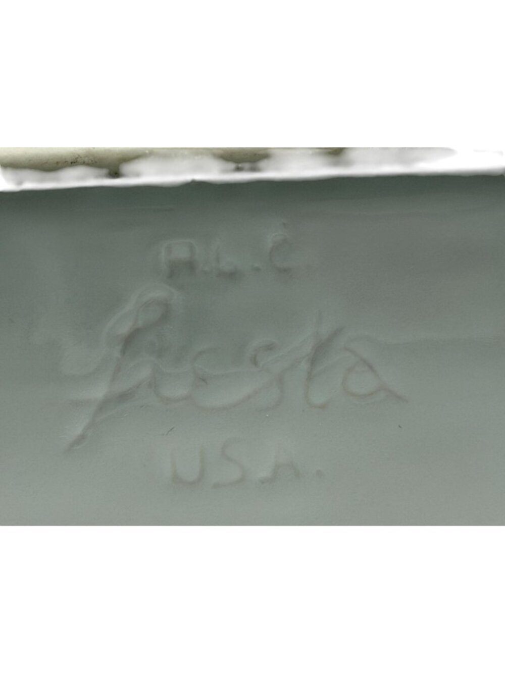 Vintage White HLC Fiesta USA White Ceramic Relish Corn Cob Trays Set of 2 - Picture 3 of 5